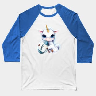 Lucky Rugby Scottish Unicorn Foal Baseball T-Shirt